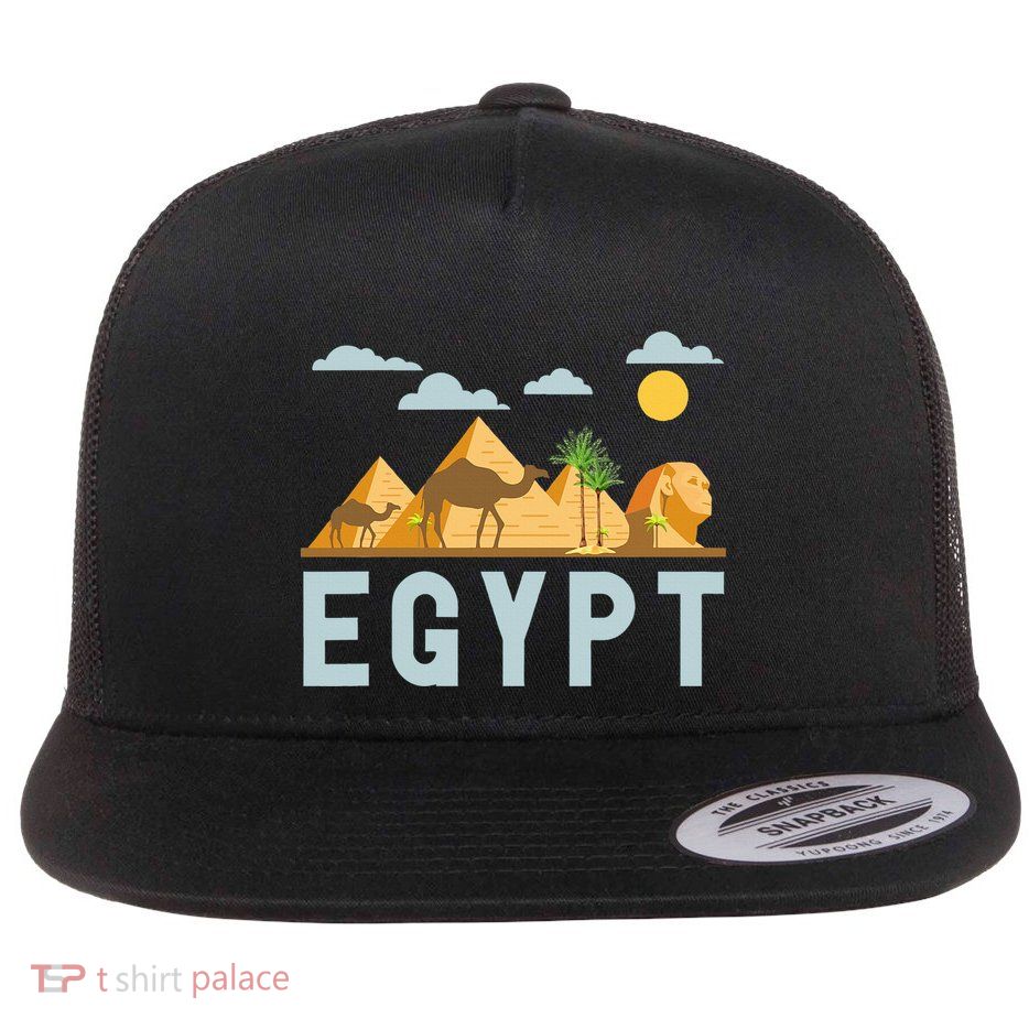 Africa Cairo Egypt Flatbill Hat