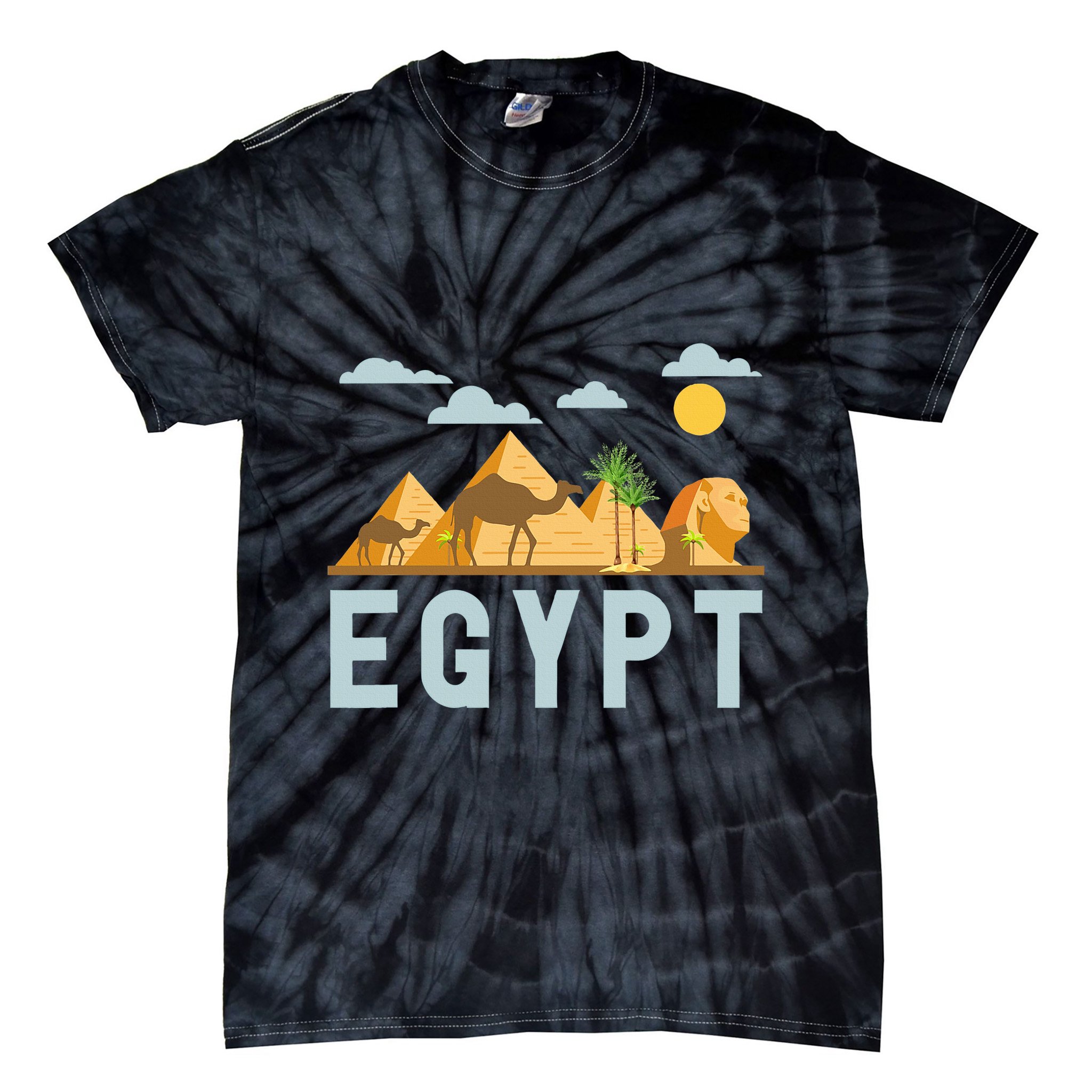 Africa Cairo Egypt Tie-Dye T-Shirt