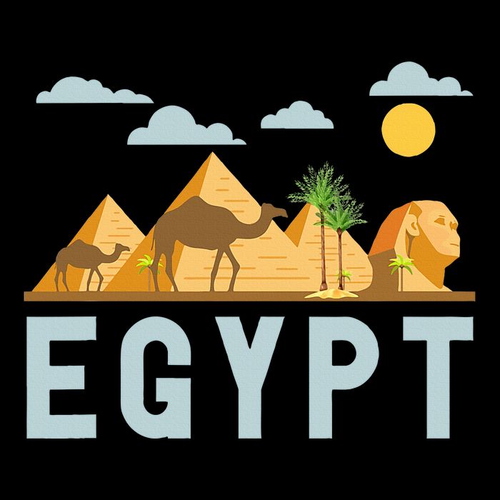 Africa Cairo Egypt Women's Crop Top Tee