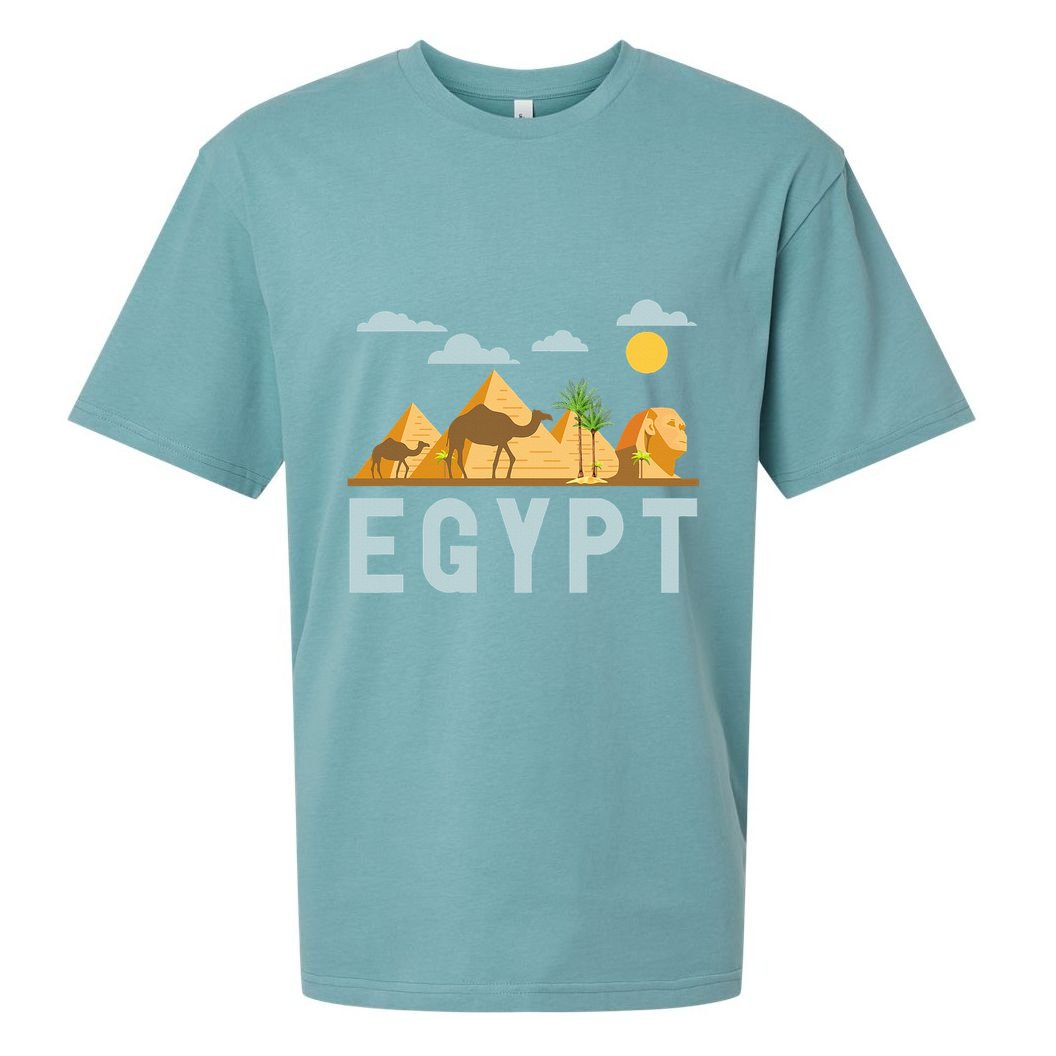 Africa Cairo Egypt Sueded Cloud Jersey T-Shirt