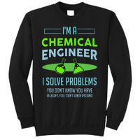 A Chemical Engineer I Solve Problems Chemical Engineering Sweatshirt