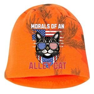 Alley Cat Funny Debate Election Presidential Debate Kati - Camo Knit Beanie