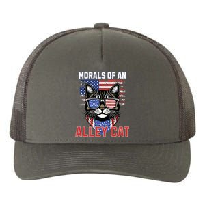 Alley Cat Funny Debate Election Presidential Debate Yupoong Adult 5-Panel Trucker Hat