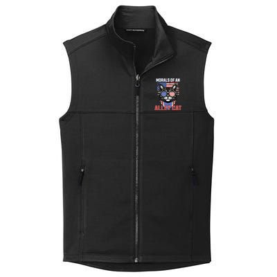 Alley Cat Funny Debate Election Presidential Debate Collective Smooth Fleece Vest