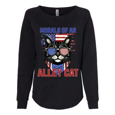 Alley Cat Funny Debate Election Presidential Debate Womens California Wash Sweatshirt