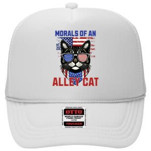 Alley Cat Funny Debate Election Presidential Debate High Crown Mesh Back Trucker Hat