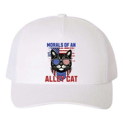 Alley Cat Funny Debate Election Presidential Debate Yupoong Adult 5-Panel Trucker Hat