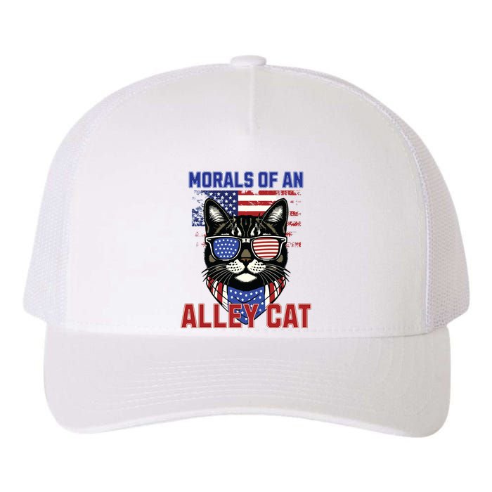 Alley Cat Funny Debate Election Presidential Debate Yupoong Adult 5-Panel Trucker Hat