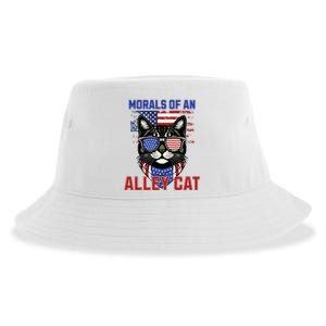 Alley Cat Funny Debate Election Presidential Debate Sustainable Bucket Hat