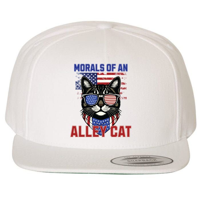 Alley Cat Funny Debate Election Presidential Debate Wool Snapback Cap