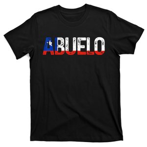 Abuelo Chilean Flag Pride Grandpa Chile Fathers Day T-Shirt