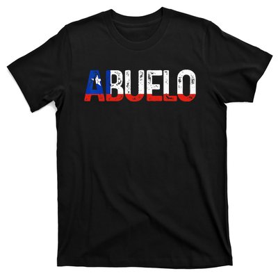 Abuelo Chilean Flag Pride Grandpa Chile Fathers Day T-Shirt