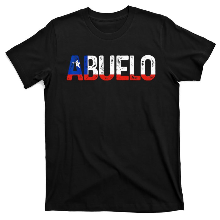 Abuelo Chilean Flag Pride Grandpa Chile Fathers Day T-Shirt