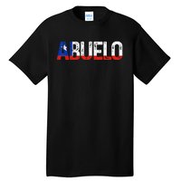 Abuelo Chilean Flag Pride Grandpa Chile Fathers Day Tall T-Shirt