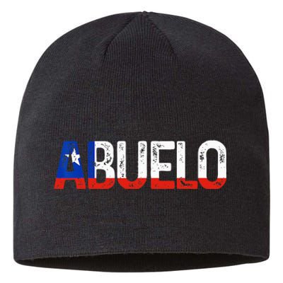 Abuelo Chilean Flag Pride Grandpa Chile Fathers Day Sustainable Beanie