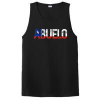 Abuelo Chilean Flag Pride Grandpa Chile Fathers Day PosiCharge Competitor Tank