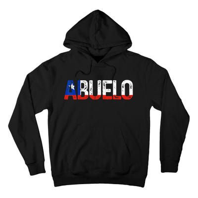 Abuelo Chilean Flag Pride Grandpa Chile Fathers Day Tall Hoodie