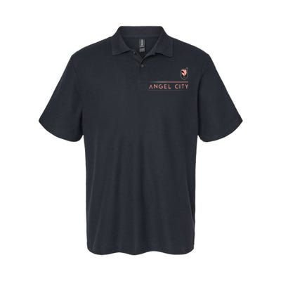 Angel City Fc Soccer Softstyle Adult Sport Polo