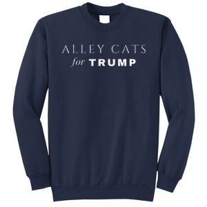 Alley Cats For Trump Biden Make Ameowica Great Again Funny Sweatshirt