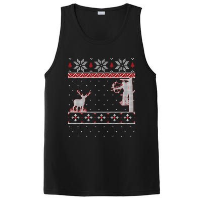 Amazing Cute Funny Duck Hunter Deer Hunting Ugly Christmas Gift PosiCharge Competitor Tank