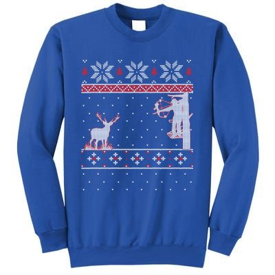 Amazing Cute Funny Duck Hunter Deer Hunting Ugly Christmas Gift Sweatshirt