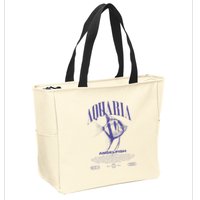Angelfish Cichlid Fish Keeper Modern Streetwear Zip Tote Bag