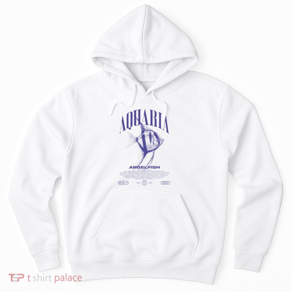 Angelfish Cichlid Fish Keeper Modern Streetwear Hoodie