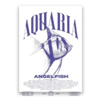 Angelfish Cichlid Fish Keeper Modern Streetwear Poster