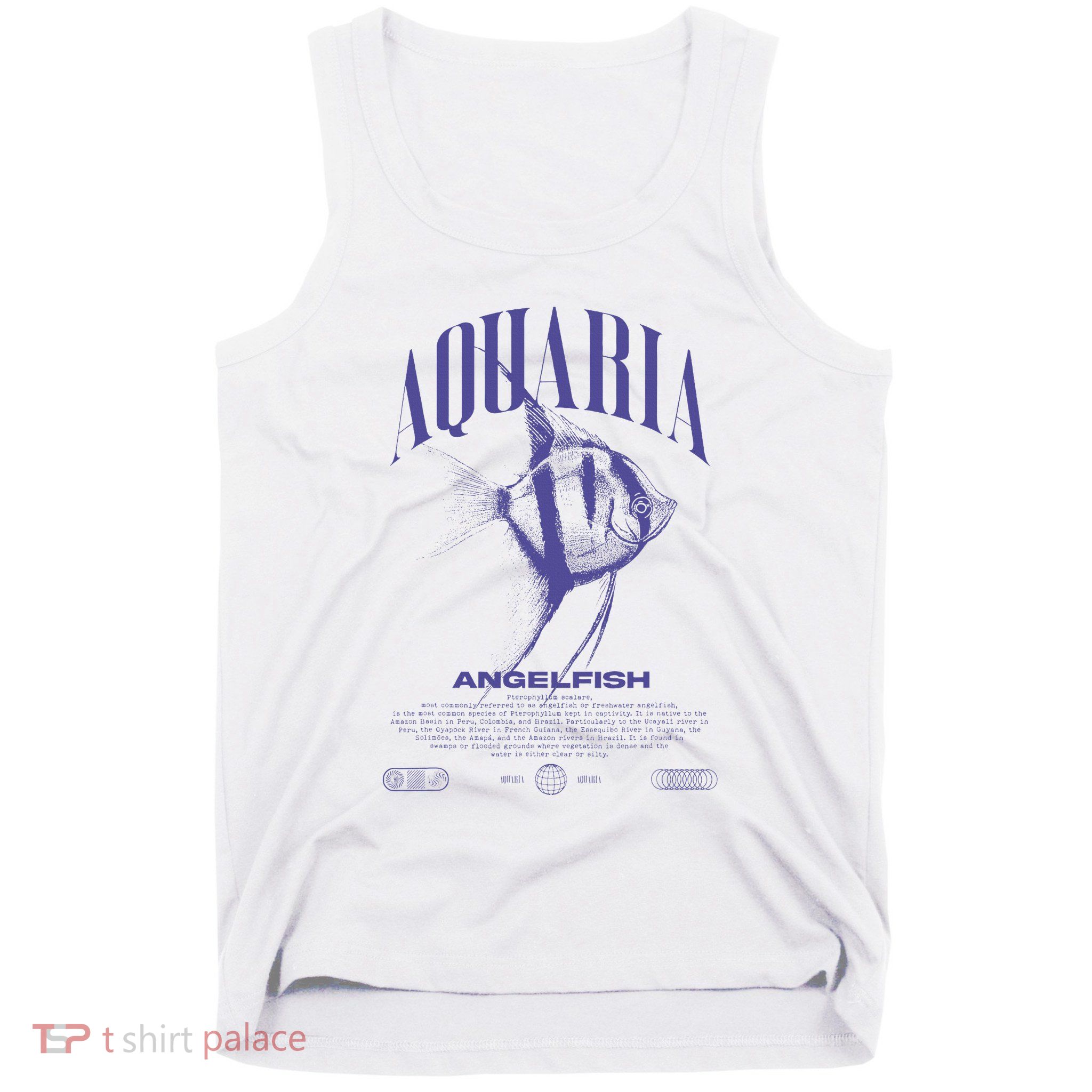 Angelfish Cichlid Fish Keeper Modern Streetwear Tank Top