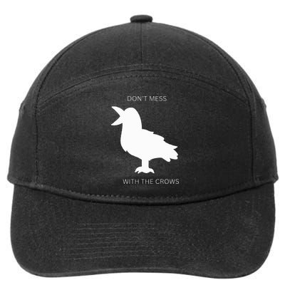 Autism crow fun  7-Panel Snapback Hat