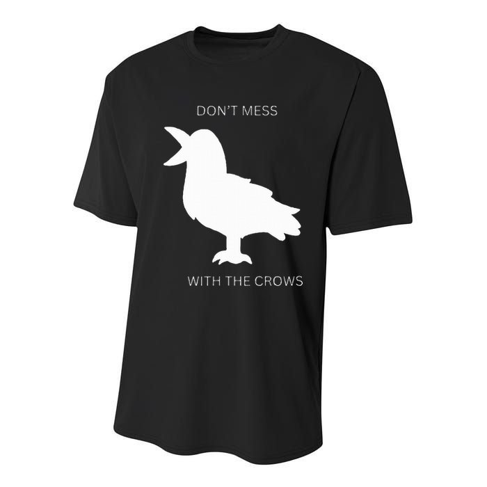 Autism crow fun  Youth Performance Sprint T-Shirt