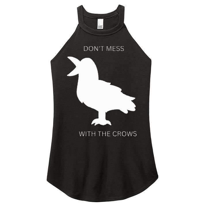 Autism crow fun  Women's Perfect Tri Rocker Tank