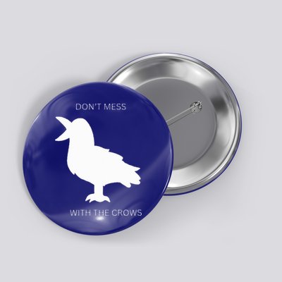 Autism crow fun  Button