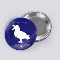 Autism crow fun  Button