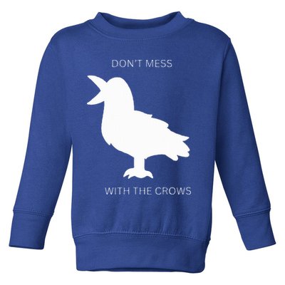 Autism crow fun  Toddler Sweatshirt
