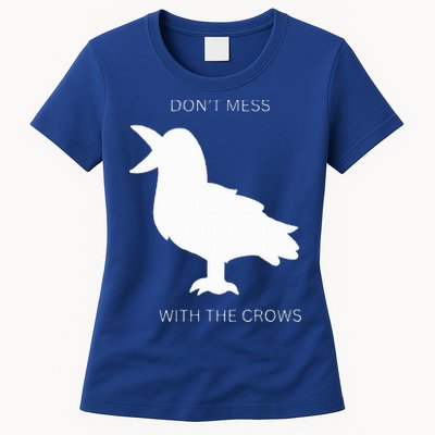 Autism crow fun  Womens T-Shirt