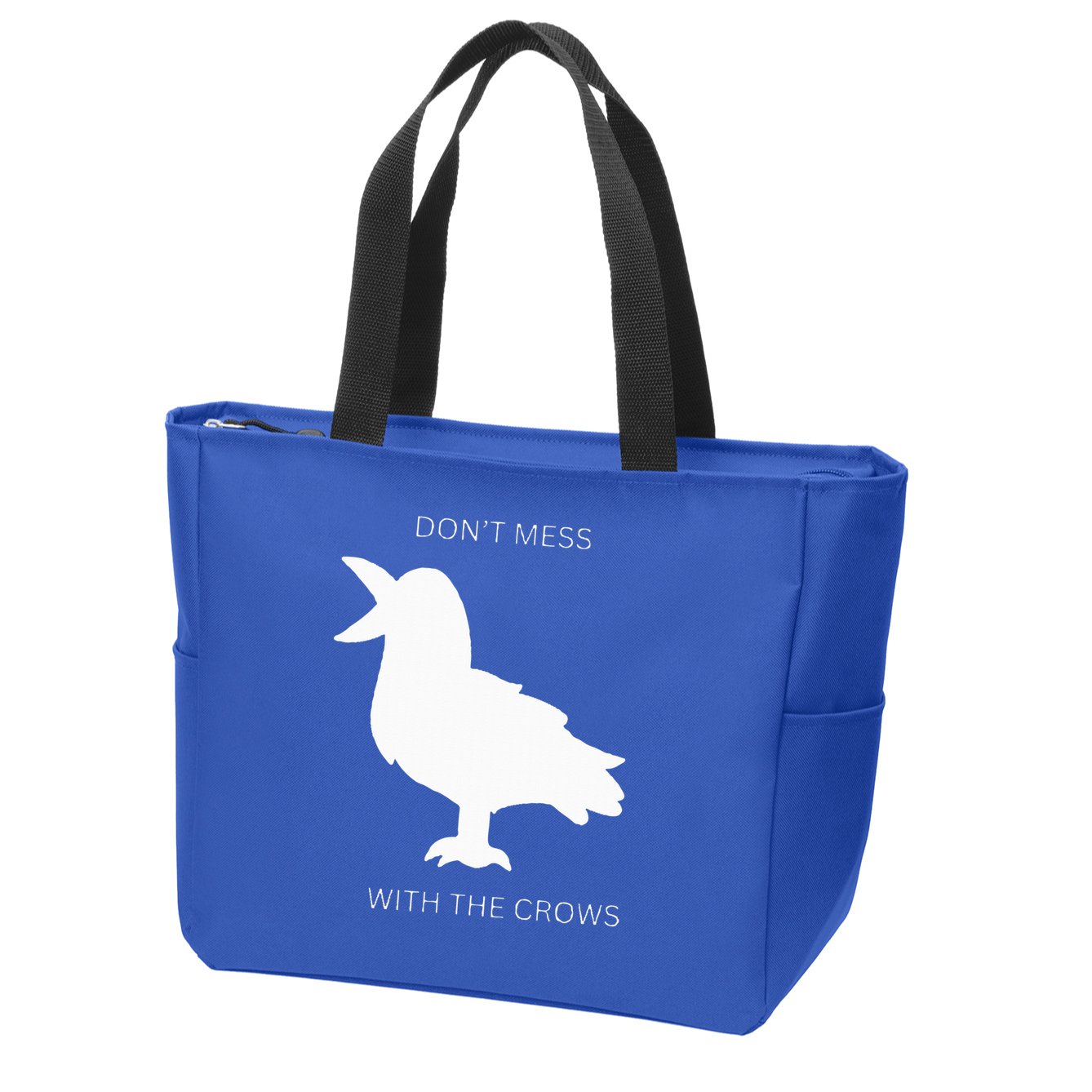 Autism crow fun  Zip Tote Bag