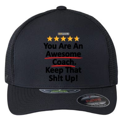 Awesome Coach Funny Gift Idea For Coach Flexfit Unipanel Trucker Cap