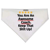 Awesome Coach Funny Gift Idea For Coach USA-Made Doggie Bandana