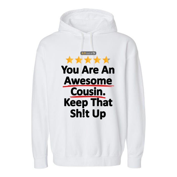 Awesome Cousin Funny Gift Idea For Garment-Dyed Fleece Hoodie