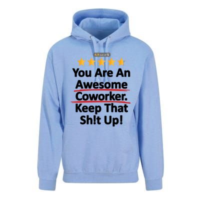 Awesome Coworker Funny Work Gift Idea Unisex Surf Hoodie