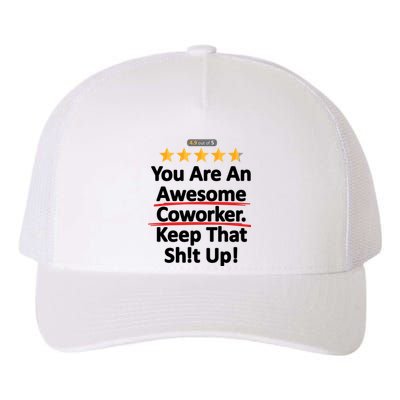 Awesome Coworker Funny Work Gift Idea Yupoong Adult 5-Panel Trucker Hat