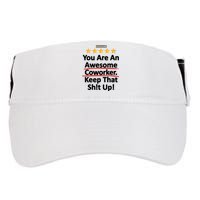 Awesome Coworker Funny Work Gift Idea Adult Drive Performance Visor