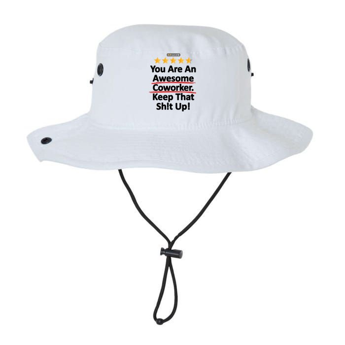 Awesome Coworker Funny Work Gift Idea Legacy Cool Fit Booney Bucket Hat