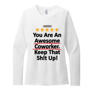 Awesome Coworker Funny Work Gift Idea Womens CVC Long Sleeve Shirt