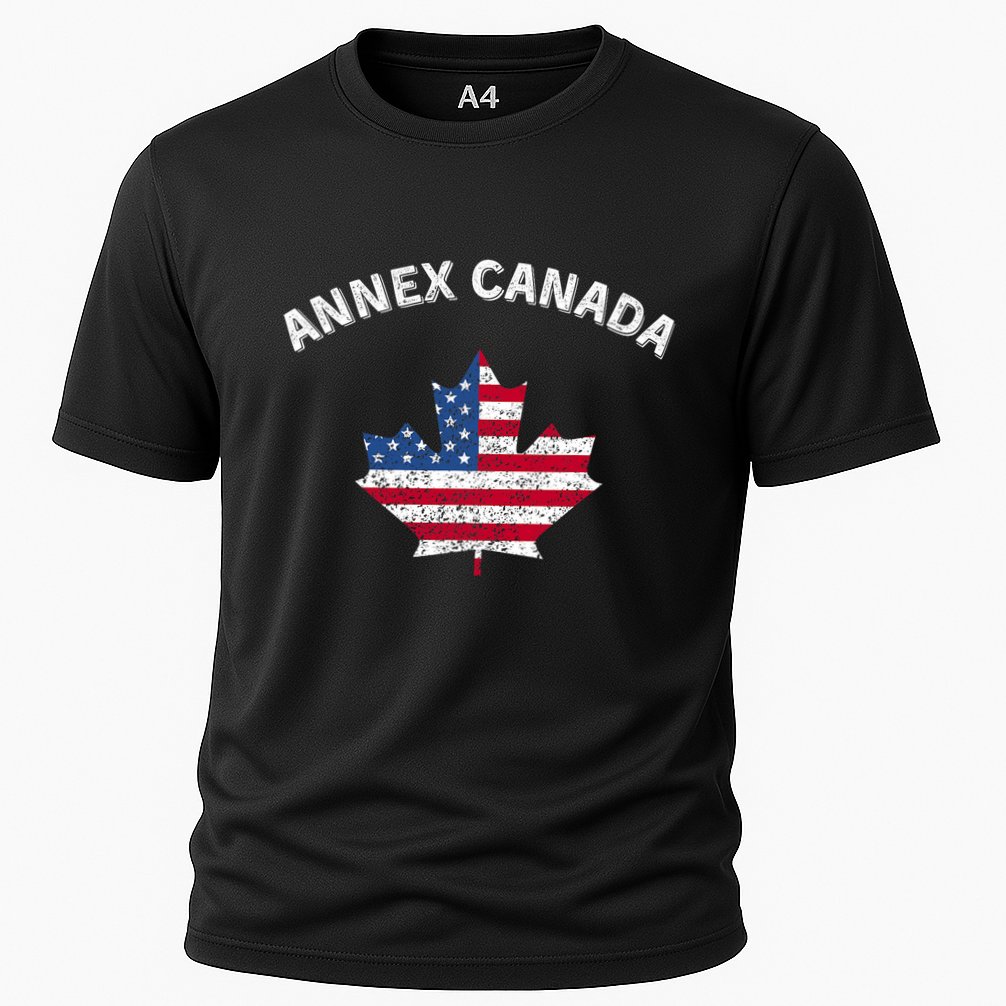 Annex Canada Funny Political Canada 51st State Cooling Performance Crew T-Shirt