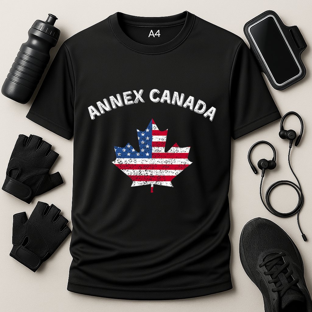 Annex Canada Funny Political Canada 51st State Cooling Performance Crew T-Shirt