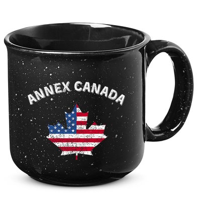 Annex Canada Funny Political Canada 51st State 15oz Campfire Ceramic Mug