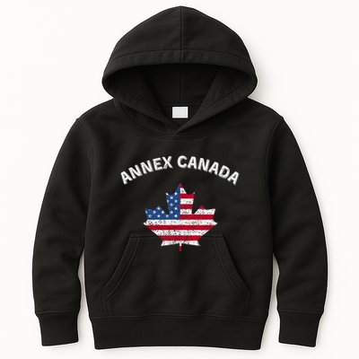 Annex Canada Funny Political Canada 51st State Kids Hoodie