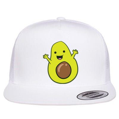 Avocado Costume Funny Avocado Halloween Costume Avocado Flat Bill Trucker Hat